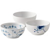 Royal Copenhagen Gifts with History skåle 47cl 3stk