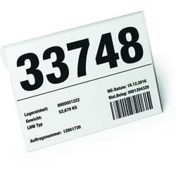Durable Hard Cover lagerlommer 151x213mm 10stk
