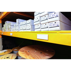 Durable Hard Cover selvklæbende lagerlommer 43x103mm 10stk
