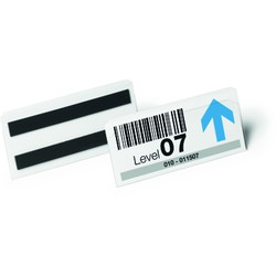 Durable Hard Cover lagerlommer m/magnet 72x153mm 10stk