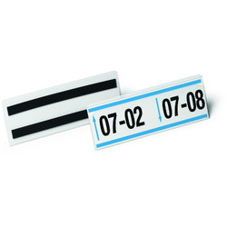 Durable Hard Cover lagerlommer m/magnet 79x213mm 10stk