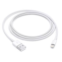 Apple USB-A lightning kabel 2m hvid