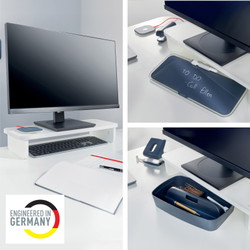Leitz Cosy Ergo monitorstander 20kg hvid