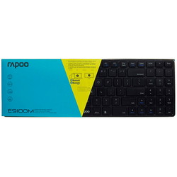 RAPOO E9100M trådløs tastatur sort 