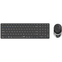 RAPOO 9750M trådløs tastatur & mus mørkegrå