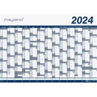 Mayland 2024 24065100 1x13mdr vægkalender 70x100cm