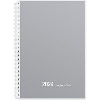 Mayland 2024 24267000 Basic ugekalender A5 21,4x15,7cm grå