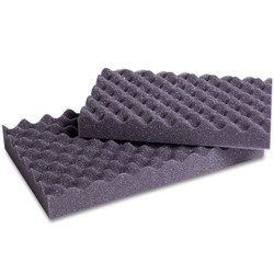 Skumindlæg 195x110x20/40mm grå 50stk