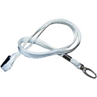 Halssnor 10mm hvid 100stk