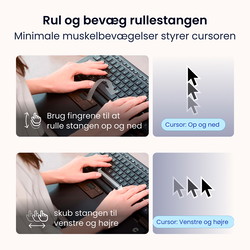 Contour RollerMouse Pro Slim trådløs sort