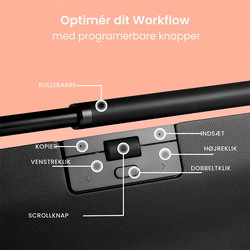 Contour RollerMouse Pro Regular trådløs sort