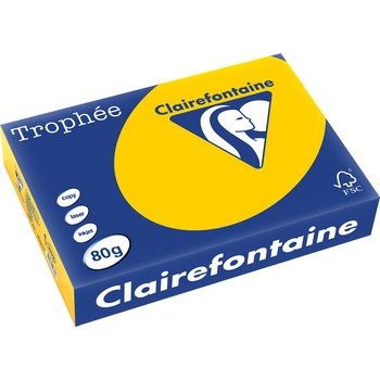 Trophee kopipapir A4 80g Sun Flower 500ark