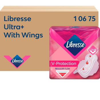 Libresse Ultra+ Wing bind 300stk