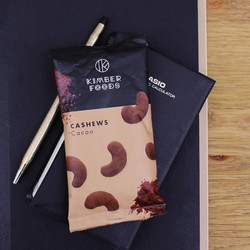Kimber Foods Cacao cashewnødder 18g