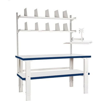 Pakkebord kombination 3 80x200cm lysegrå 750kg