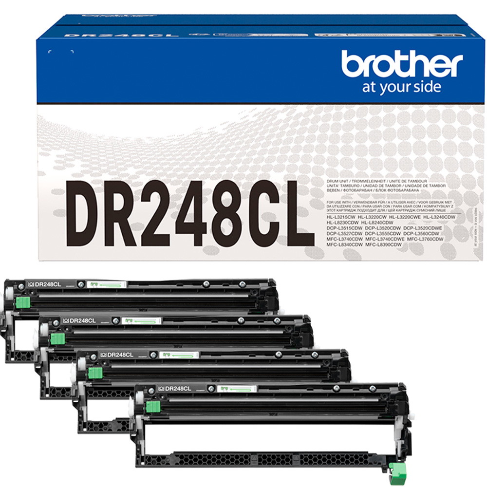 Brother DR248CL tromle sampak 4 farver 30000ark