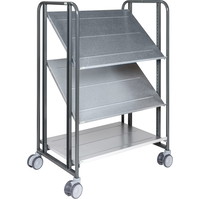 Kongamek rullebord 877x638x1300mm mørkegrå