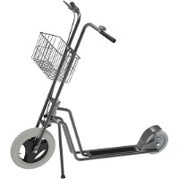 Kongamek platform scooter m/punkterfrie hjul 150kg