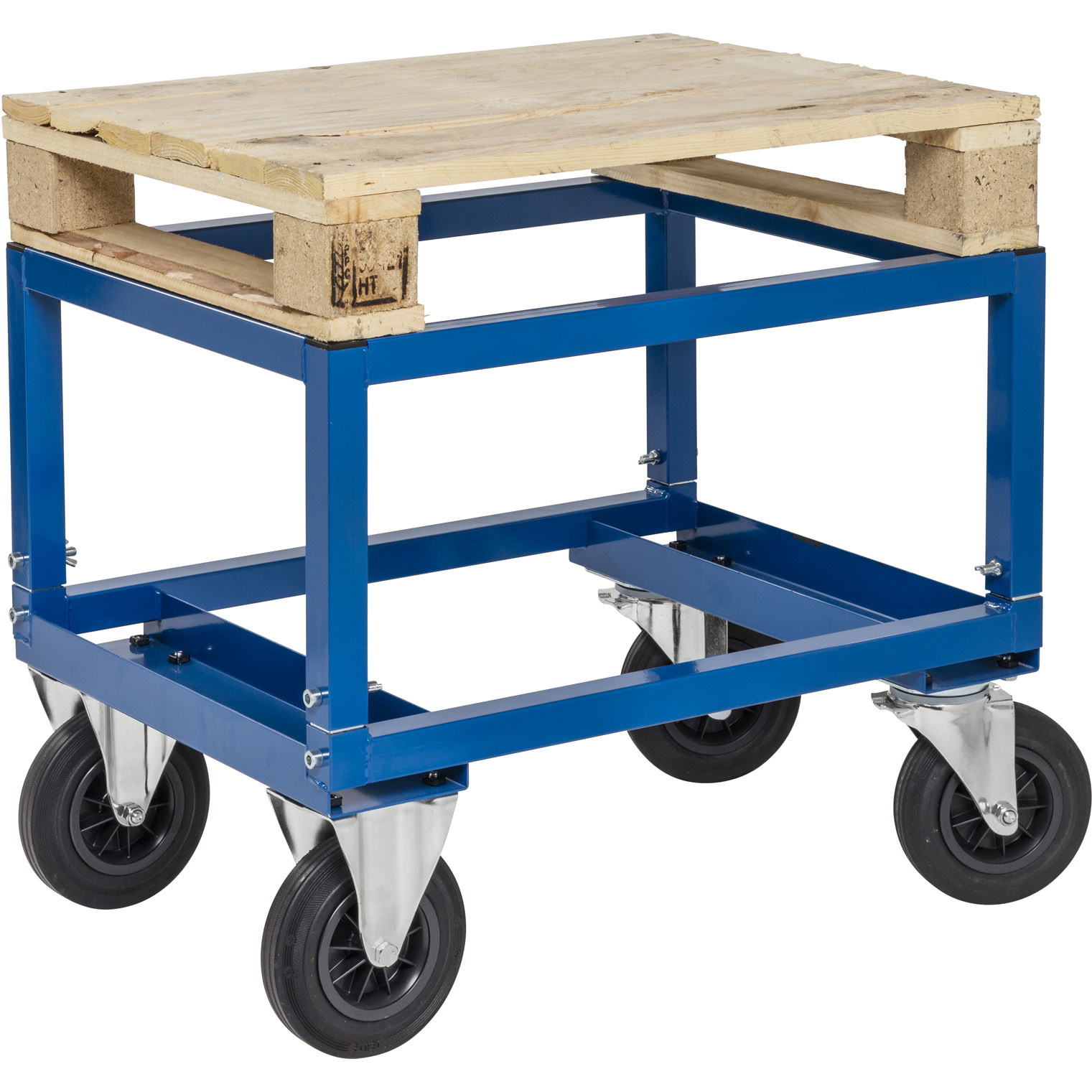 Kongamek halv pallevogn 800x600x654 mm 800 kg Blå 