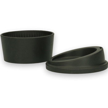 Verive plastlåg og manchet Ø85mm sort