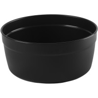 Verive rund plastskål 66xØ120mm 500ml sort
