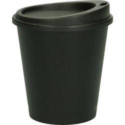 Verive kaffebæger og låg 115xØ79mm 300ml sort