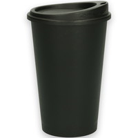 Verive kaffebæger og låg 147xØ79mm 400ml sort