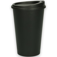 Verive kaffebæger og låg 180xØ79mm 500ml sort