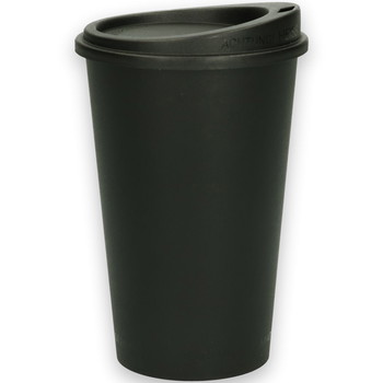 Verive kaffebæger og låg 180xØ79mm 500ml sort