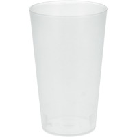 Verive plastglas Ø84mm 400ml klar