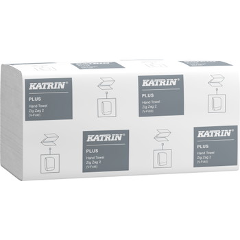 Katrin 35311 Plus håndklædeark 2lags 22,4x23cm V-fold hvid 4000ark