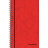 Rhino spiralnotesbog 60g linjeret 127x76mm rød