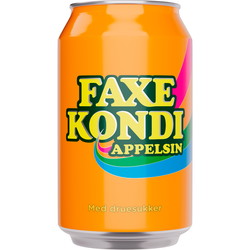 Faxe Kondi appelsin 33cl dåse