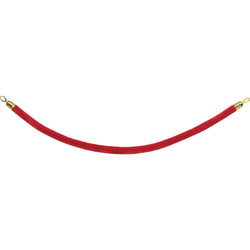 Securit Classic fløjlsreb 152xØ4cm rød
