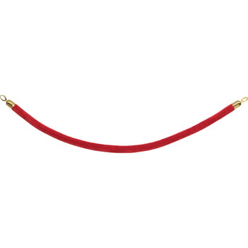 Securit Classic fløjlsreb 152xØ4cm rød