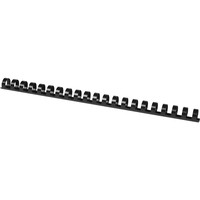 Q-connect spiralrygge 16mm 145ark sort 50stk