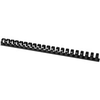 Q-connect spiralrygge 22mm 195ark sort 50stk