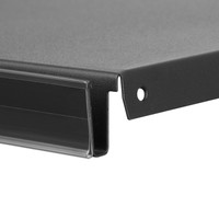 DBR hyldeforkant m/magnettape 885mm transparent