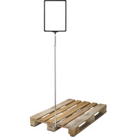 Universel pallestander A3 sort