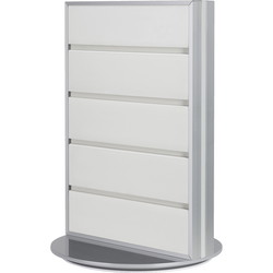 FlexiSlot Style rillepanel borddisplay 365xØ255mm