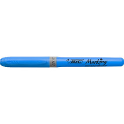 BIC Grip tekstmarker m/skrå spids blå 12stk