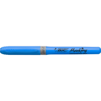 BIC Grip tekstmarker m/skrå spids blå 12stk