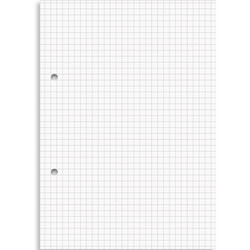 Rhino standardblok 60g A5 kvadreret toplimet
