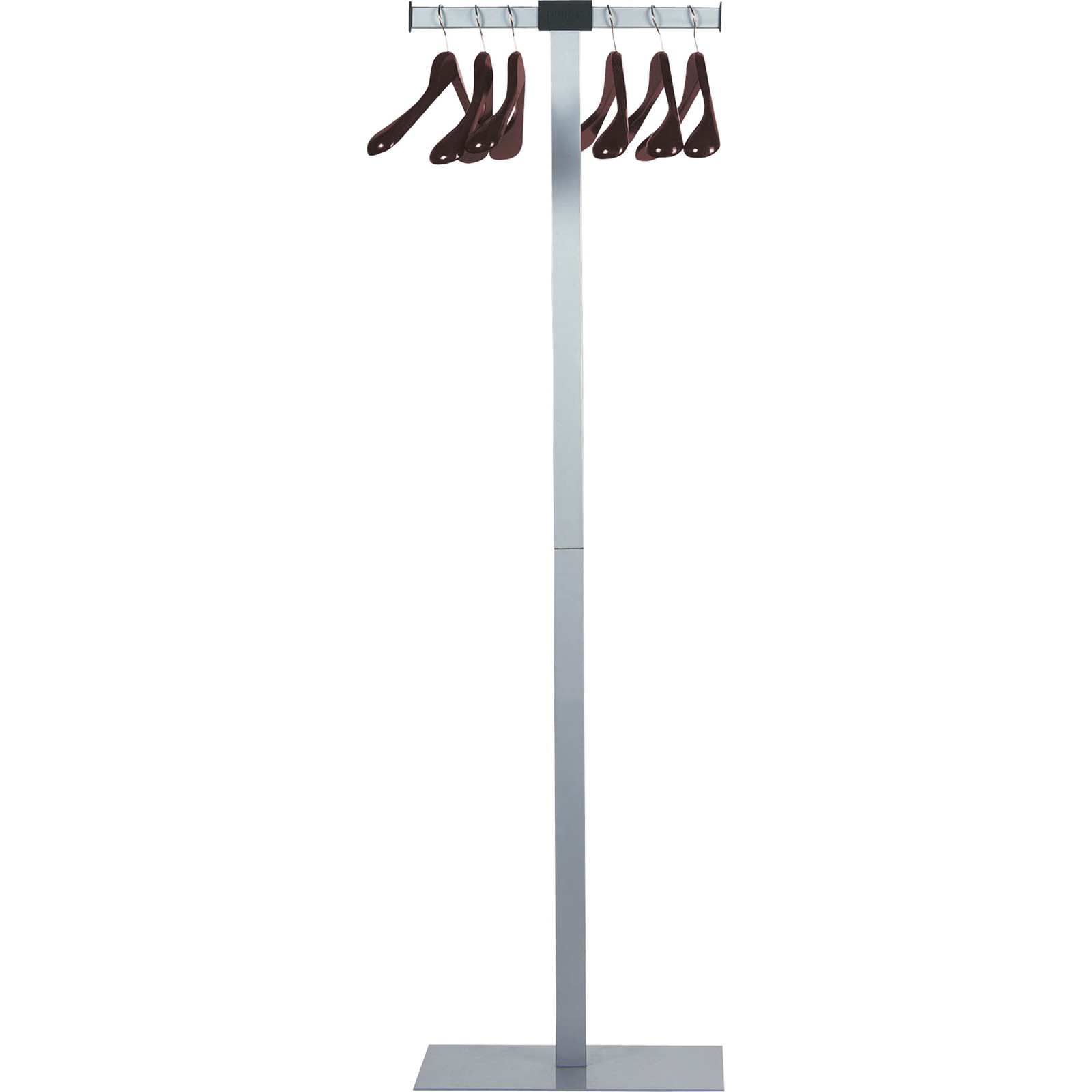 Unilux Spirit garderobestativ 30x50x175 cm 50 kg Metalgrå