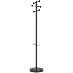 Unilux Access stumtjener 178xØ34cm sort