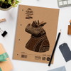 Rhino Recycled kollegieblokke 70g A4 linjeret 4 huller