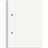 Rhino Recycled kollegieblokke 70g A5 linjeret 2 huller