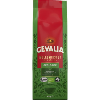 Gevalia formalet kaffe 400g økologisk