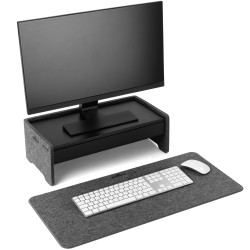 Durable Effect monitorstander 10kg mørkegrå