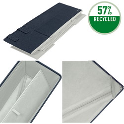 Leitz Hot-Desking arbejdstaske fløjlsgrå 200x465x210mm